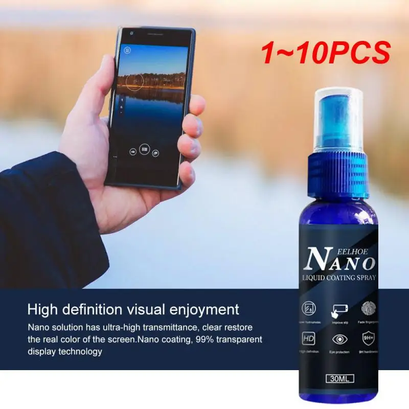 Nano Screen Protector 100% New Easy To Carry Environmentally Spray And Wipe For Smart Phone Screen Protector