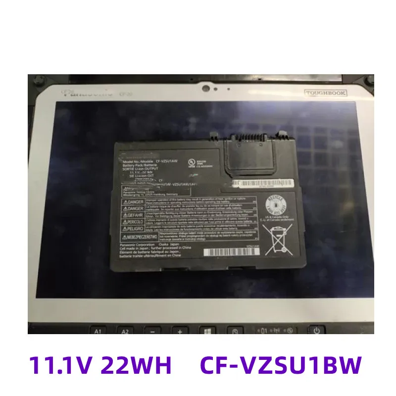 Novo CF-VZSU1AW CF-VZSU1BW bateria para panasonic CF-33 toughbook 11.1v 1990mah 22wh