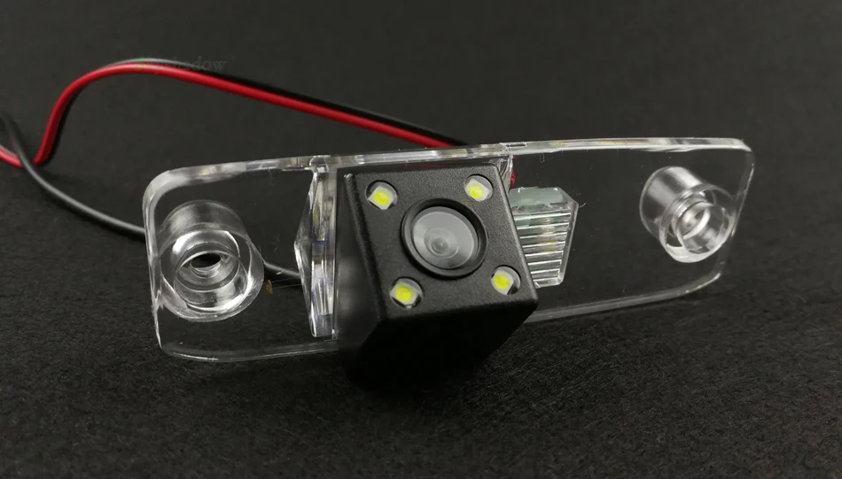 For Hyundai Elantra Accent Tucson Veracruz Sonata Terracan Wireless Car CCD Rear Camera Fisheye 12 Led Dynamic Night Frame
