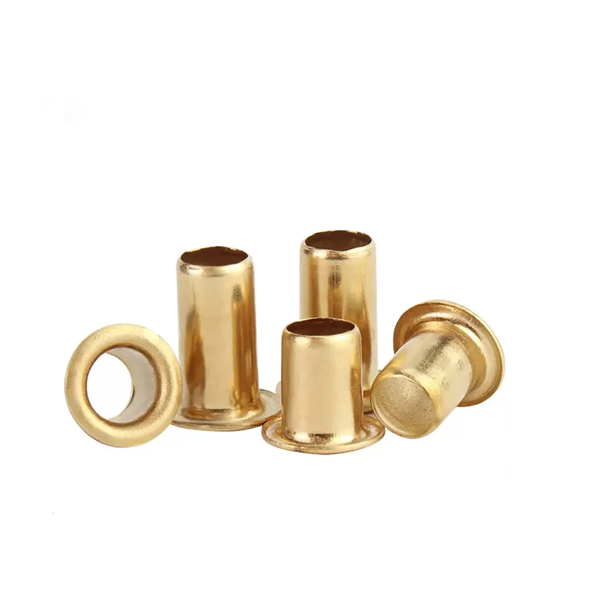 Copper Chicken Eye Buckle Rivet/Hollow Copper Rivet/Air Hole Buckle Ring M0.9M1.7M2.3M3M5M6