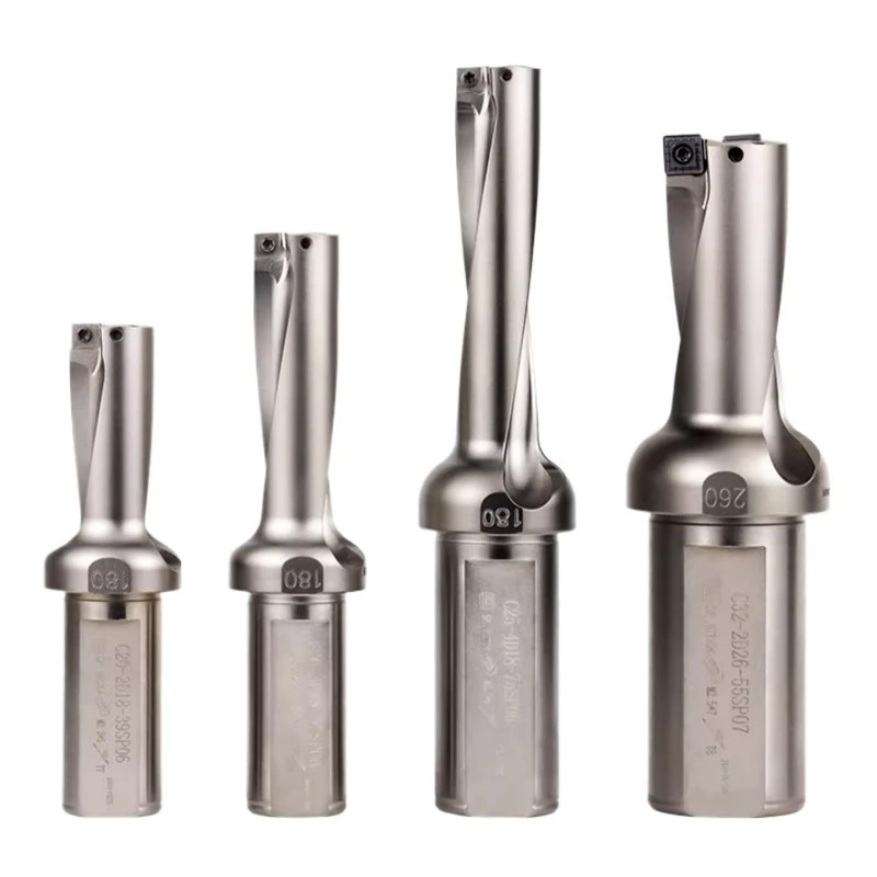 Mata Bor CNC KD Berkualitas Tinggi Seri SP Mata Bor U C20 C25 C32 Mata Bor Seri SP 2D 3D 4D 5D Mata Bor Logam SPMG SP Insert Quick