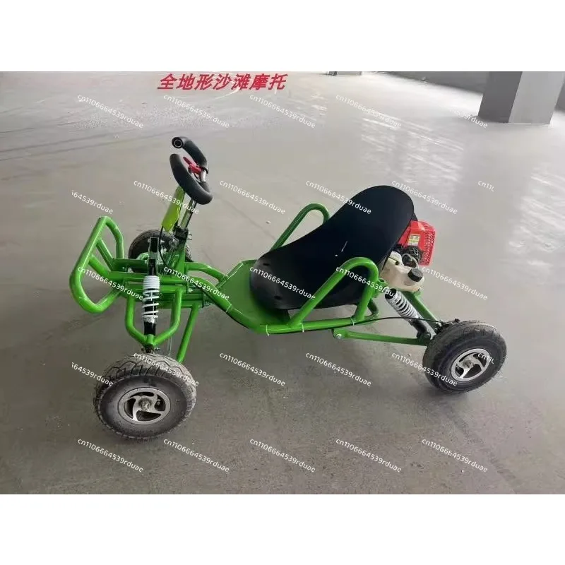

two-stroke kart, four-wheel all-terrain vehicle, children's high-speed mountain drift vehicle