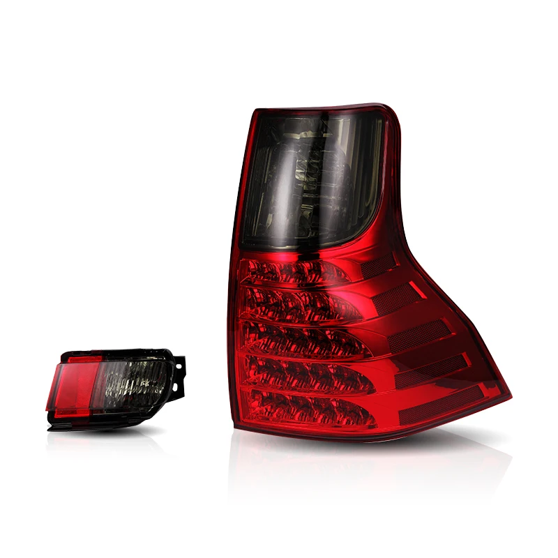 Plug And Play Replacement LED Tail Light Auto Accessories Fit Toyota Land Cruiser Prado FJ150 2011-UP Car Hole Position Matching