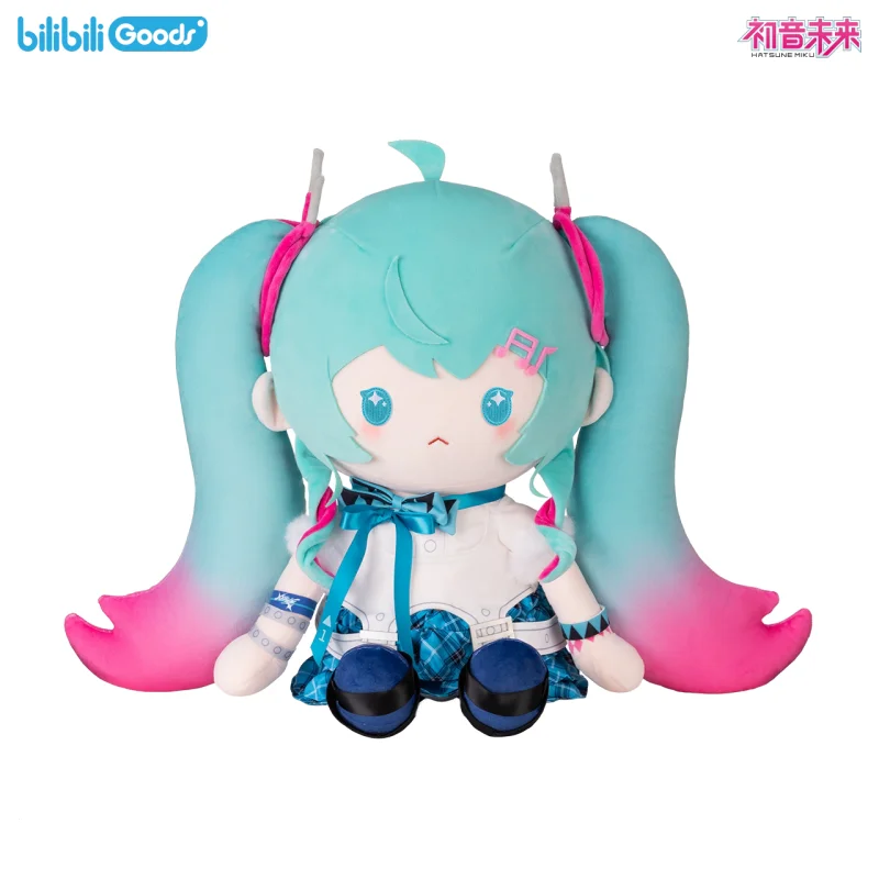 かわいい本物の初音ミクスパークシリーズ-40-センチメートルぬいぐるみおもちゃアニメグッズアニメファンのための装飾コレクションぬいぐるみギフト