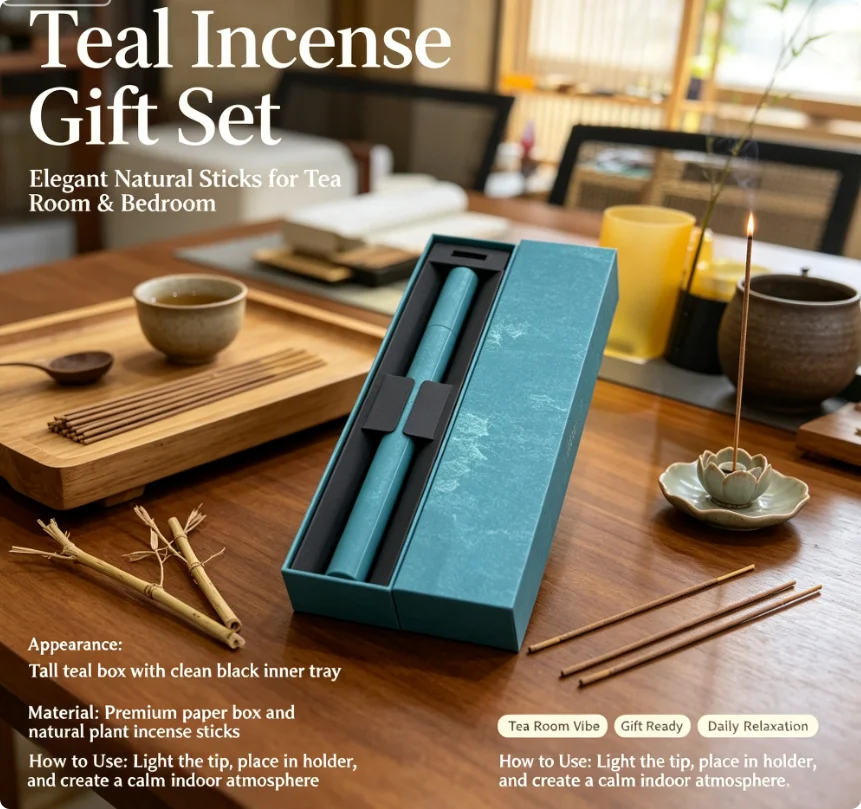 Authentic Natural Sandalwood Incense Sticks Premium Aromatherapy Calming Mind Aid Sleep Long Lasting Indoor  Fragrance