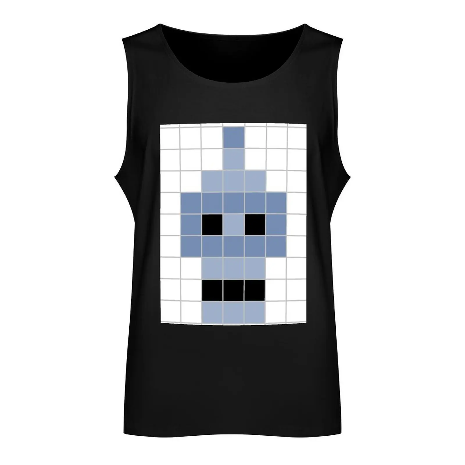 Bender Tile Graffiti Tank Top summer clothes Men's clothing