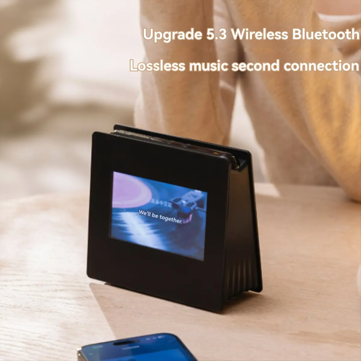 

Bluetooth-колонка A32I с белым шумом, HD-экраном, сабвуфером, часами и музыкальным плеером 360 ° Стереозвук с объемным эффектом