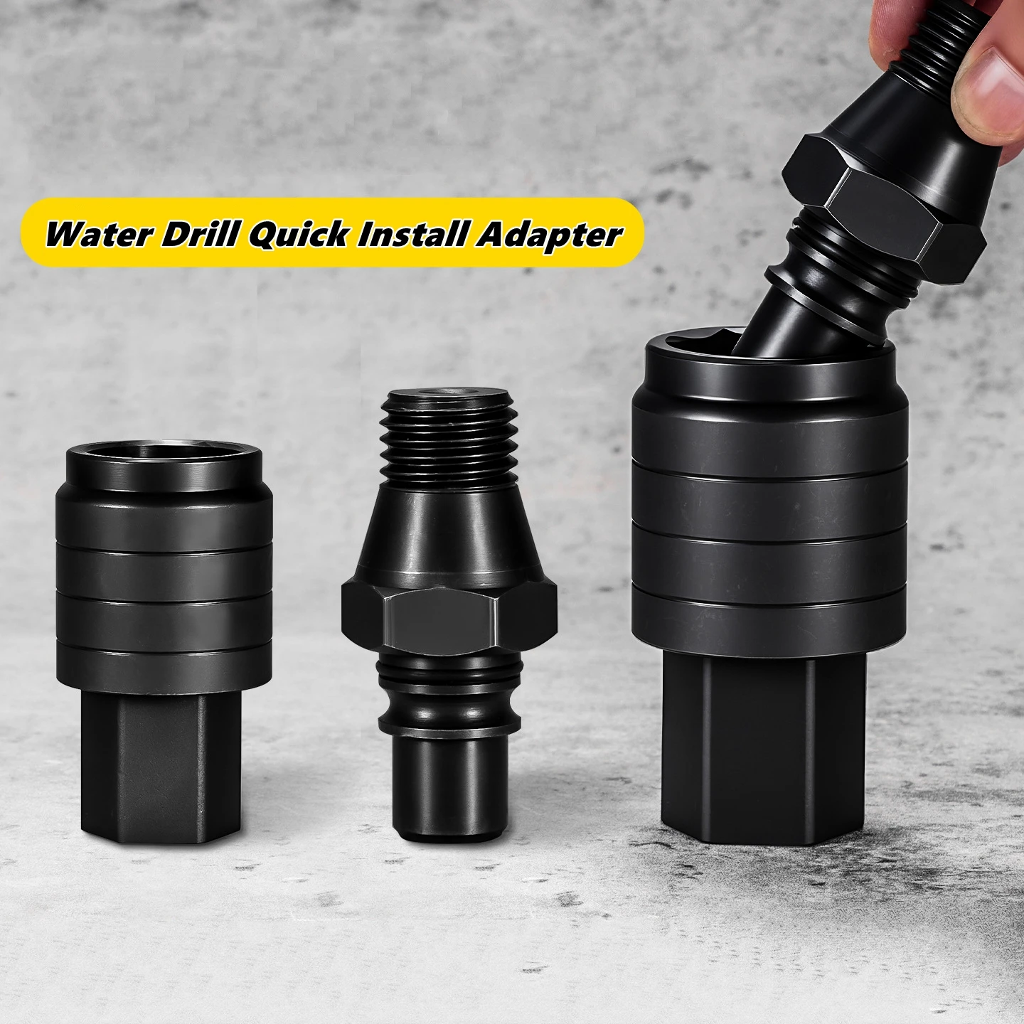 

Быстроразъемный разъем для водяной дрели, аксессуары для электроинструментов, экономия усилий, удобный многофункциональный адаптер, быстрый разъем