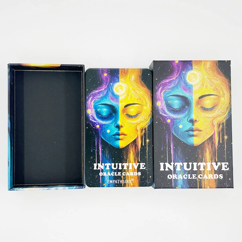 56 Pcs Intuitive Oracle Cards Deck Card Games 12x7 cm Divination Card No Manual