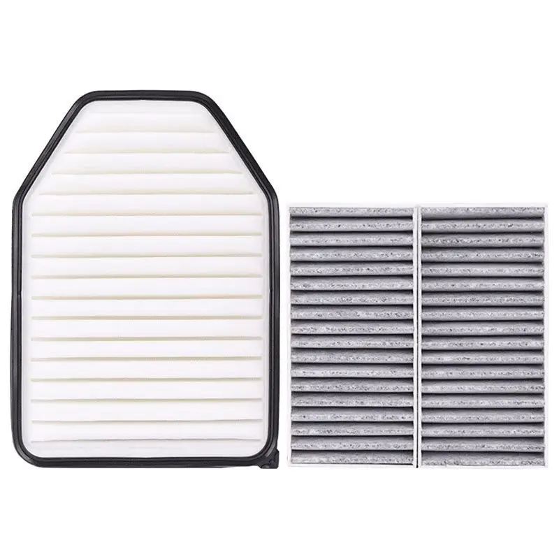 68257791AA 55111302AA Car Engine & Cabin Air Filters Combo Set 53034018AE 53034018AD Fit For Jeep Wrangler JK V6 3.6L 2012-2018