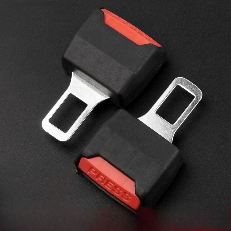 

2 PCS Car Seat Belt Clip Extender Safety Seatbelt Lock Buckle Plug Thick Insert Socket Extender Safety Buckle Seat Belts& Parts