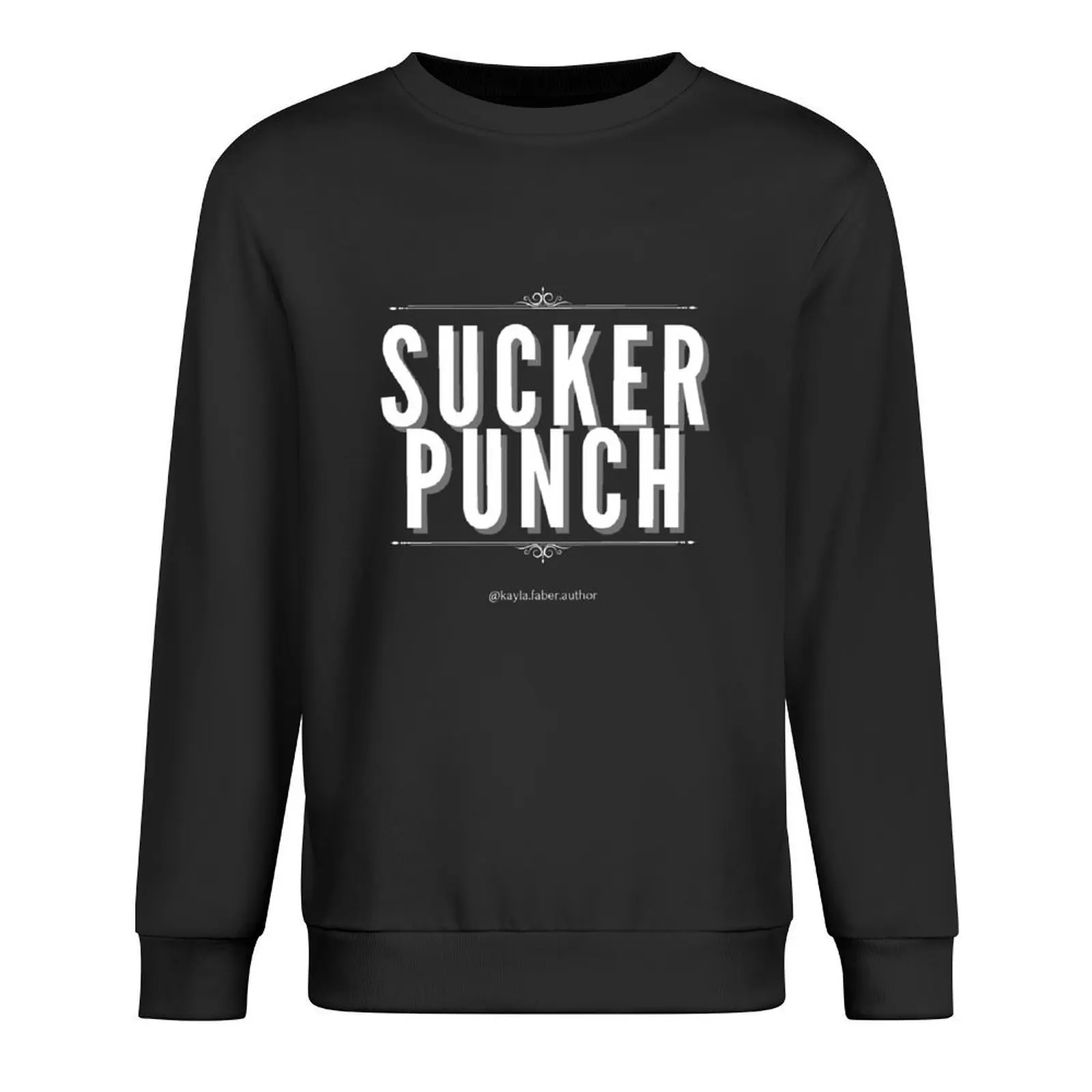 

sucker punch sapphic romance books kayla faber Pullover autumn clothes men's clothing male clothes japanese style sweatshirt men
