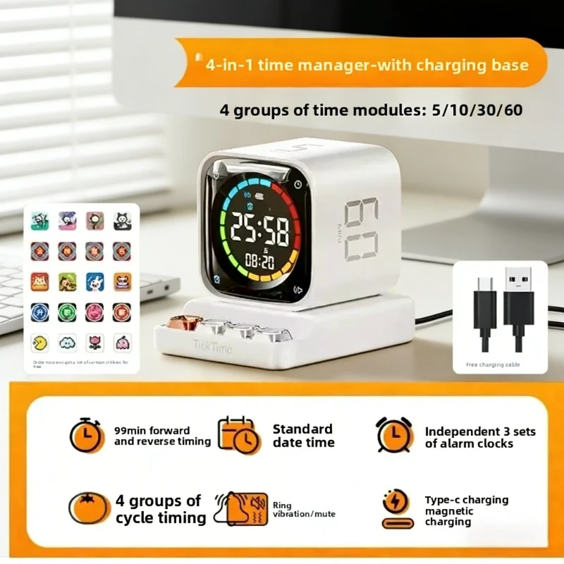 tk3-student-flip-timer-small-square-learning-management-tool-for-kids