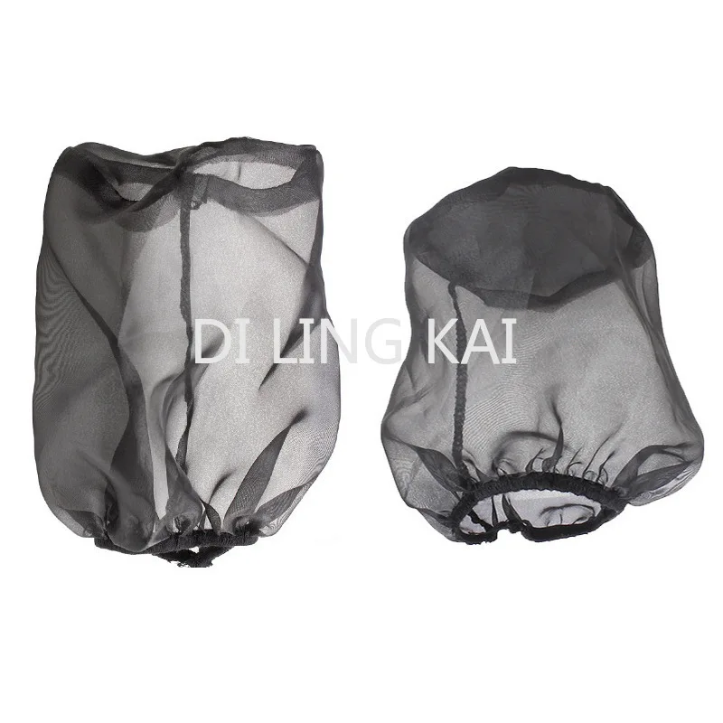 4 Pcs Car Modify Parts Mushroom Head Dust Cover Air Filter Waterproof and Oil-proof Cover 15X12cm Mesh Cover