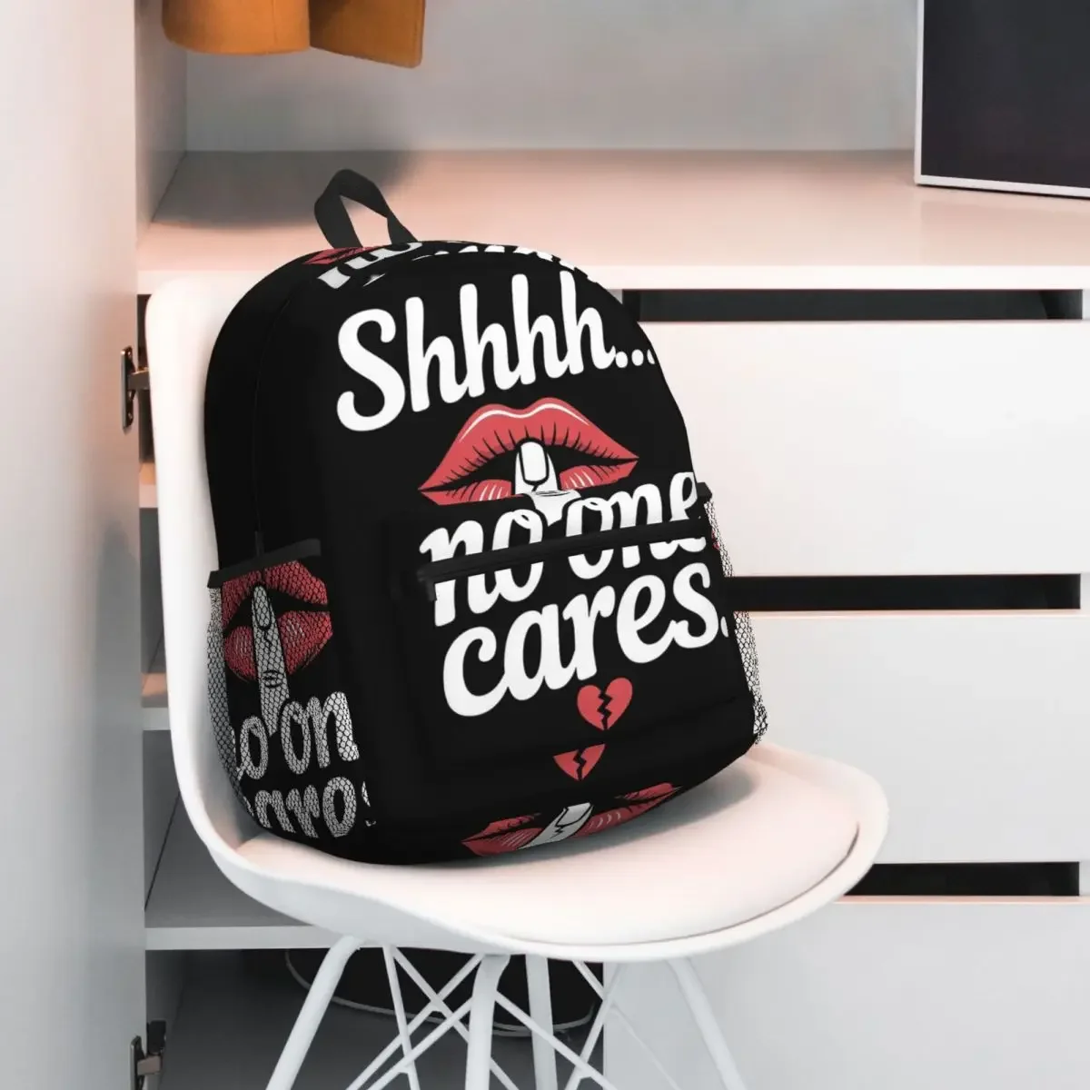 

Рюкзак No One Cares, рюкзак большой емкости для мальчиков и девочек, школьная сумка, сумки на плечо для мужчин и женщин