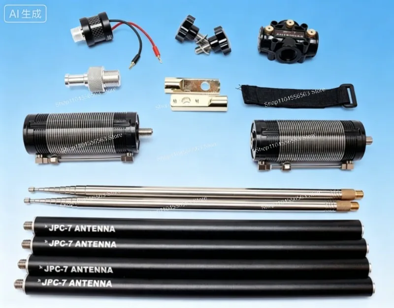 

Портативная многодиапазонная HF-антенна JPC-7 40-6 м, 100 Вт, складной диполь для любительской радиосвязи QRP, для использования на открытом воздухе, для SOTA