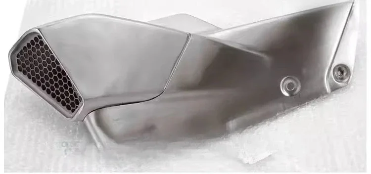 Suitable for spring breeze motorcycle accessories 675SR muffler anti-scalding shield protective cover shell