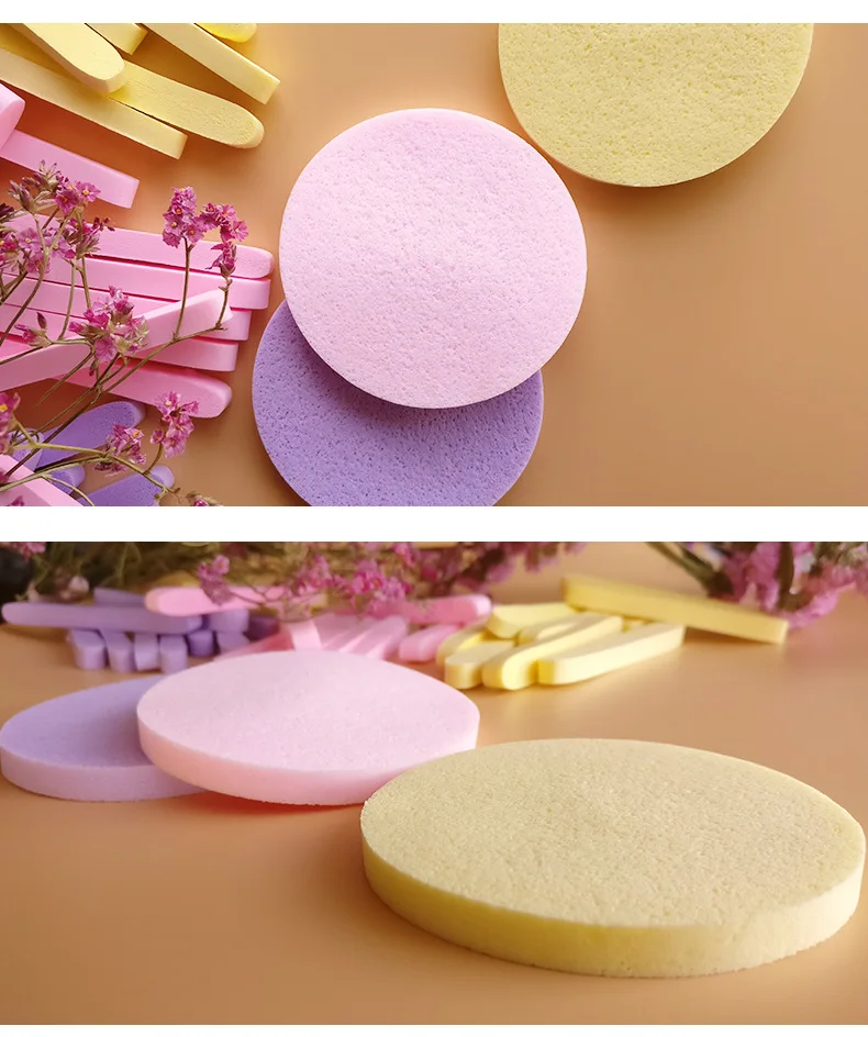 

10box=120pcs Soft Compressed Facial Sponge Water-Activated Makeup Remover Cleansing Tool | Portable Expanding Face Puff