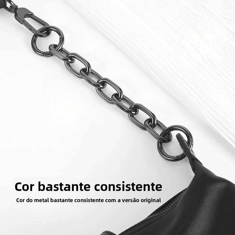 bolsa-hobo-com-alca-de-ombro-estendida-bolsa-transversal-de-axila-acorio-cinza-com-corrente-bolsa-de-couro-lizhi-longxiang