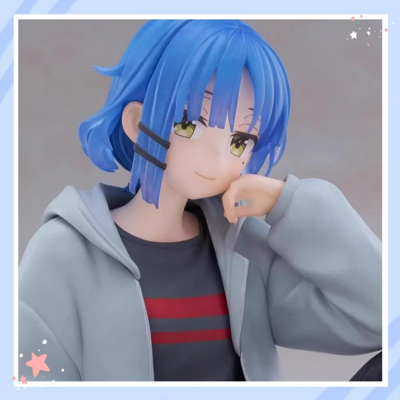Bocchi The Rock Ryo Yamada Casual Loungewear Anime Figure Sitting Statue Desktop Chassis Decoration For Anime Fans In Stock