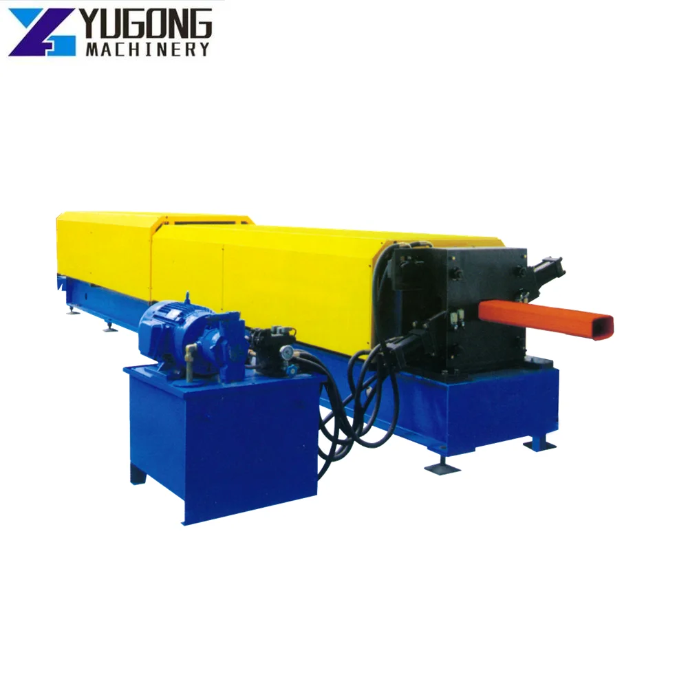 Tube Rain Gutter Downspout Downpipe Making Production Line Down Pipe Roll Forming Machine Light Gauge Steel Framing Machine