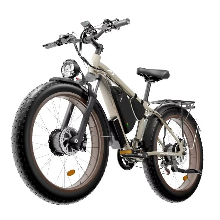 

Electric Bicycles for Adults 2000w Powerful Motor 22.4ah Lithium Battery Electric Bike 26"x4.0" Fat Tire E-bike