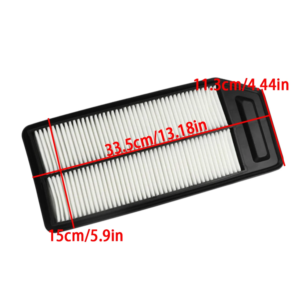 Car Engine Air Filter for 2003 2004 2005 2006 2007 Honda Accord L4 2.4L Carbin Air Filter 17220-RAA-000 Car Accessories