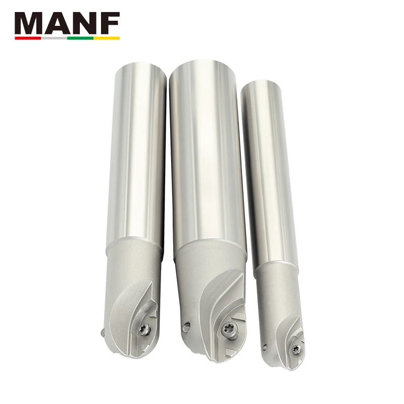 Imagem -06 - Manf Bcf 10r 12.5r 15r Borda Dupla Bola Cabeça Áspera Fresa Haste Curvada Superfície Áspera Cortador de Bola para Zcew100ce Zcew125se