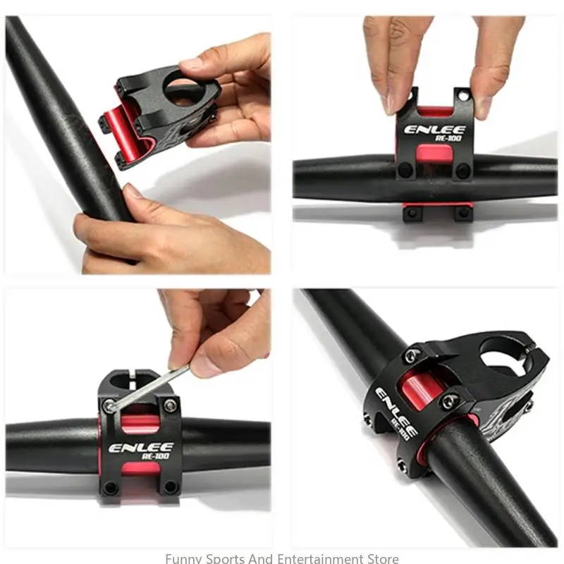 C4DE Mountain Bike Stem 31.8mm 28.6mm Aluminum Alloy Stem Short Handlebar Stem Riser For Mtb Dh, 50mm
