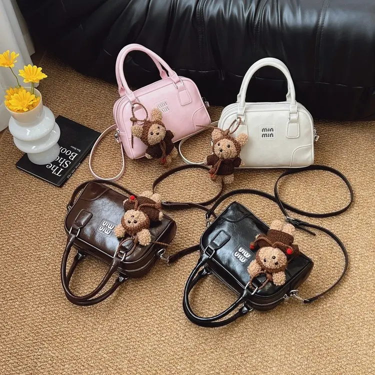 

Новая суперпопулярная портативная женская сумка Boston 2026: элегантная, легкая, роскошная, простая, нишевая, универсальная, премиум-класса, сумка-мессенджер