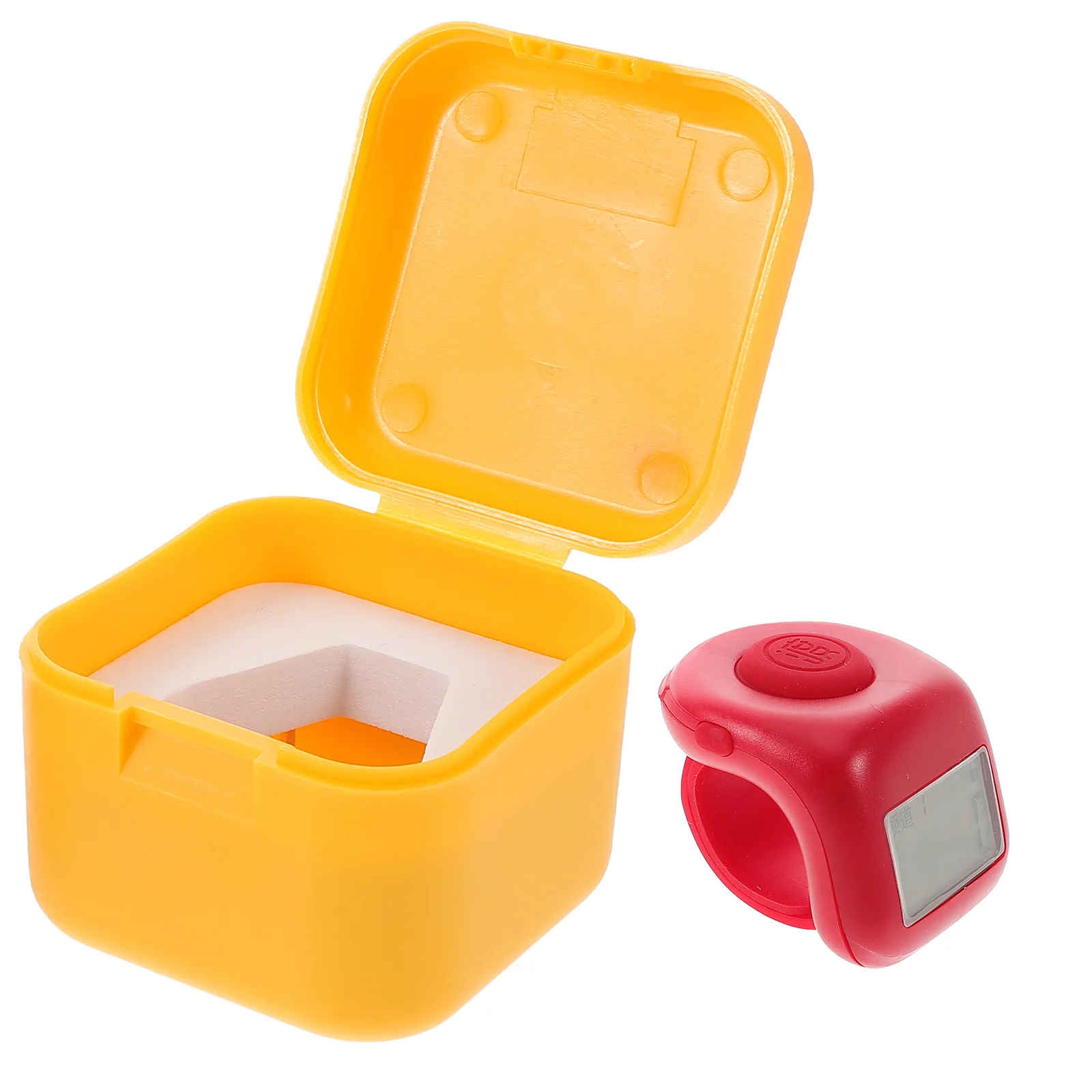 

1 set 1 Set Electronic Ring Counter Luminous Digital Display Portable Number Clicker For Sports Inventory Tracking