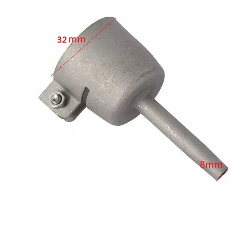 4pcs/set of 35mm/32mm Stainless Steel Standard Nozzle Hot Air Plastic Welding Gun Accessories Fixing Point 5 * 7/5mm