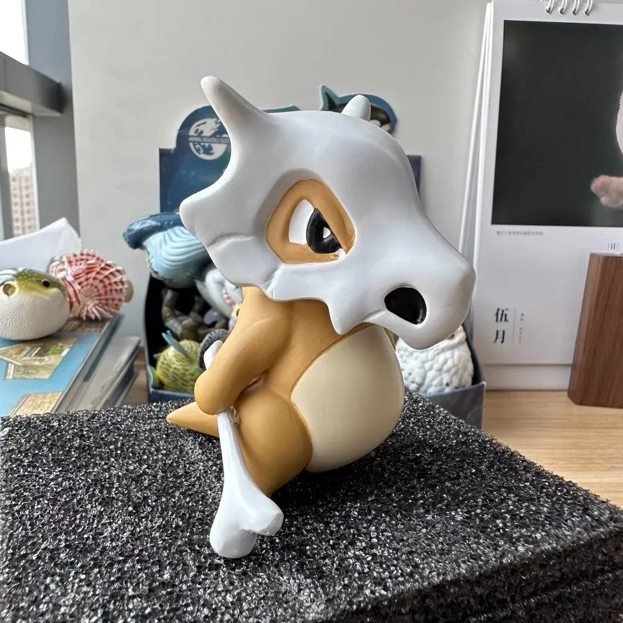Pokemon Cubone Large Anime Action Figure Collectible HotSale Trendy Desk Ornament Home Living Room Decor Birthday Gift Boys Fans