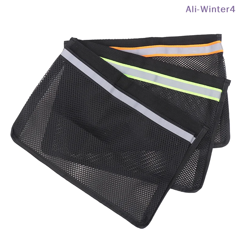 

1/2Pcs Boat Storage Bag RV & Yacht Reflective Mesh Pouch Self Adhesive Portable Marine Sea Fishing Organizer