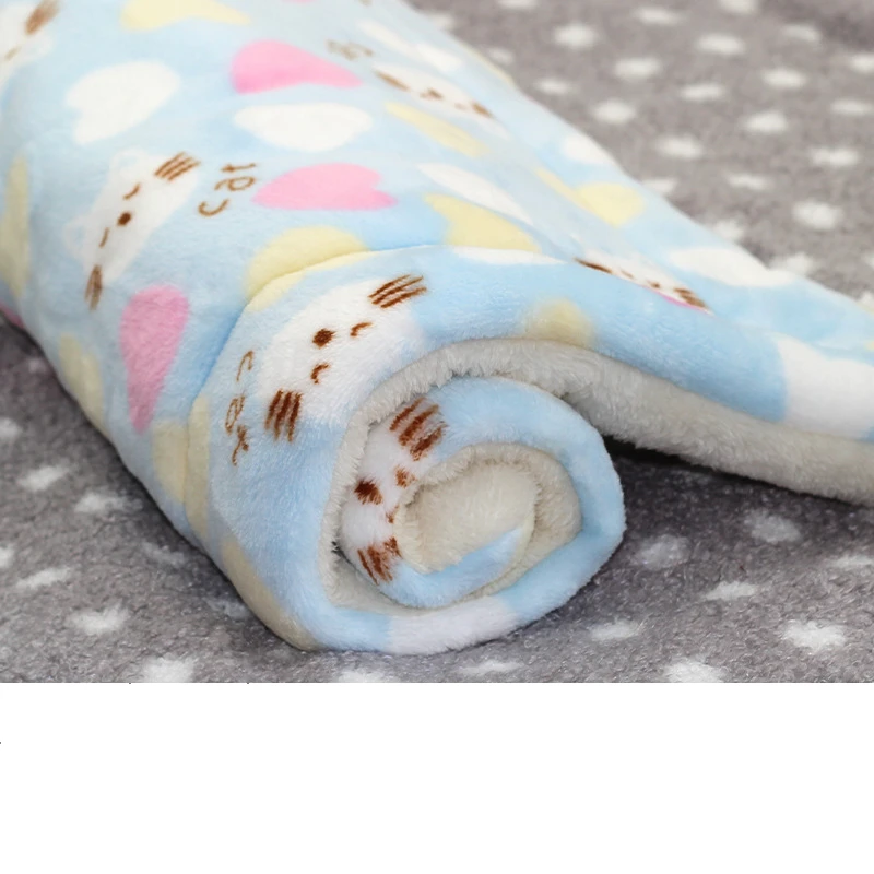 NONE Tapis de sommeil en flanelle pour animaux 7
