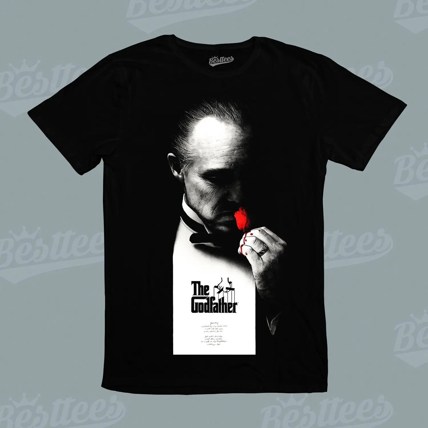 The God Father Marlon Brando Italian Mafia Gangster Action Movie Tee T Shirt