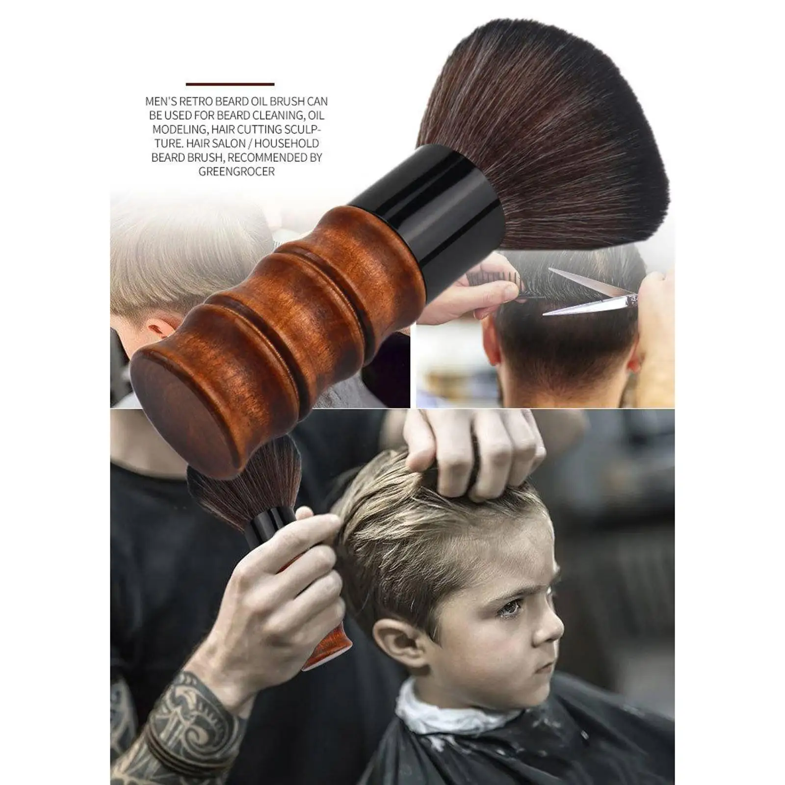 

Barber Neck Duster Haar Pinsel Natürliche Faser Reinigung Für Haar