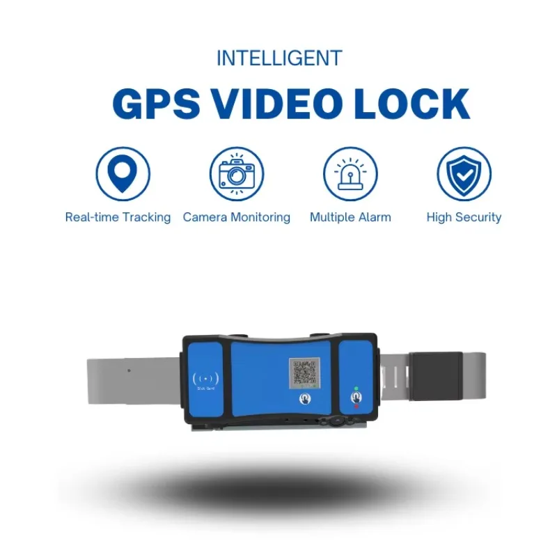 JT705C Intelligent Customs Bonded Cargo Transit Video Evidence AI Camera Screen  Tracking Electronic Lock