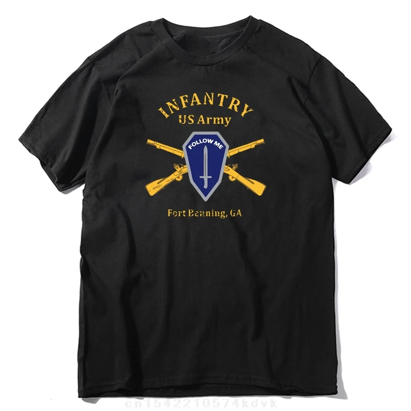 Sport T-Shirt   Men's 2025 New Limited Infantry Army Fort Benning Ga