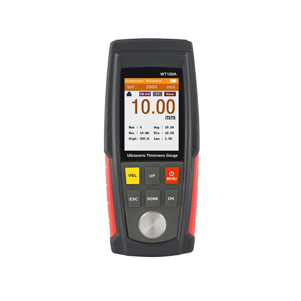 NADE WT100A Digital Ultrasonic Thickness Gauge Thickness Metal Tester for Metal processing industry