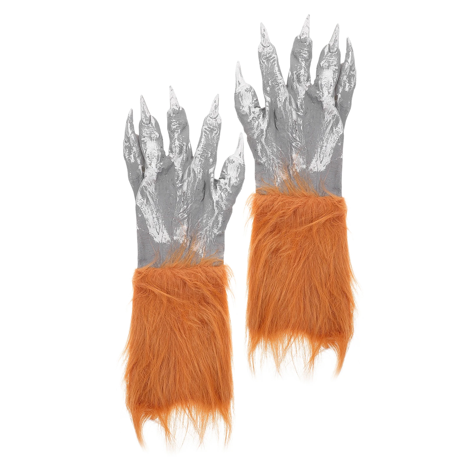 Weerwolfhandschoenen Klauwen voor Halloween Feestkostuum Wolfkostuum Handschoenen Volwassenen Kinderen Zacht materiaal Realistisch zombieontwerp
