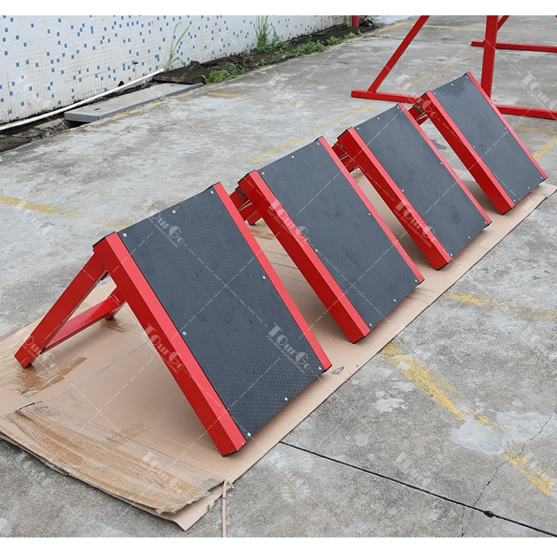Gymnastics Parkour Gear Jumping Obstacle Ninja Folding Kids Four Steps