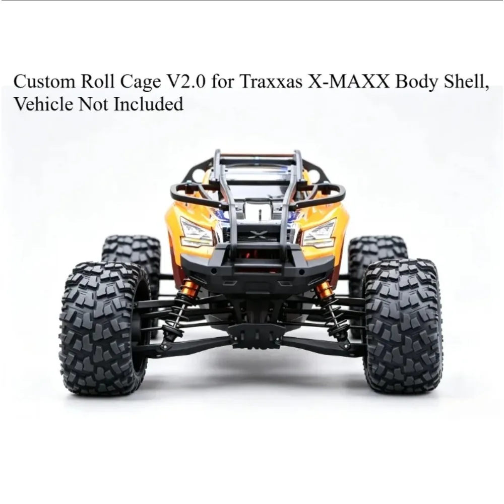 RC Offroad Monster Truck Frame Customized For 1/5 Traxxas X-MAXX  Body Version Roll Cage Protective Upgrade Mod Part
