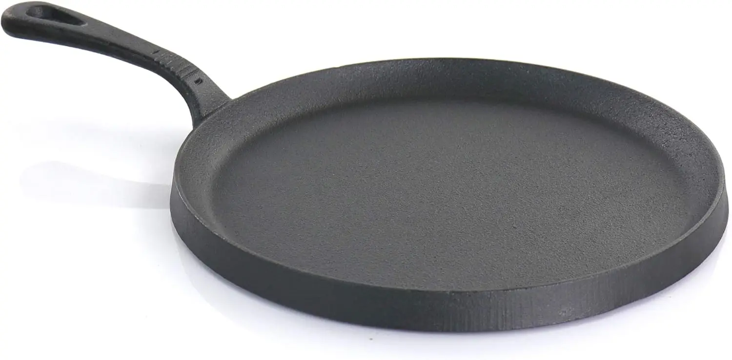 Assorted Pre-Seasoned OVEN SAFE, Cast Iron Cookware Set, 5 Piece, Black