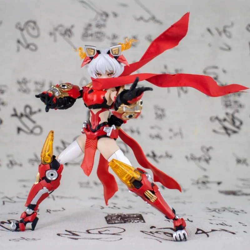 In Voorraad 1/12 E-Model Kit A.T.K.Girl Serie Koning Van De Ridge Lion Dance Action Figure Assembly Model Pop collectie Speelgoed Gift