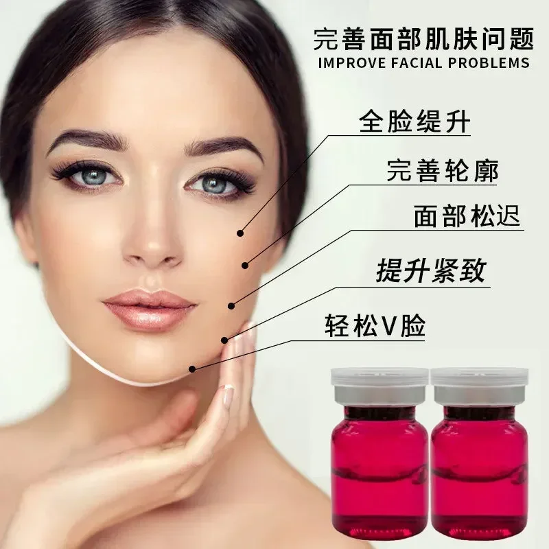 Facial Serum Set Fascia Regeneration Liquid Thread Tightening Firming Lifting Remove Forehead Wrinkles Anti-aging Skin Care