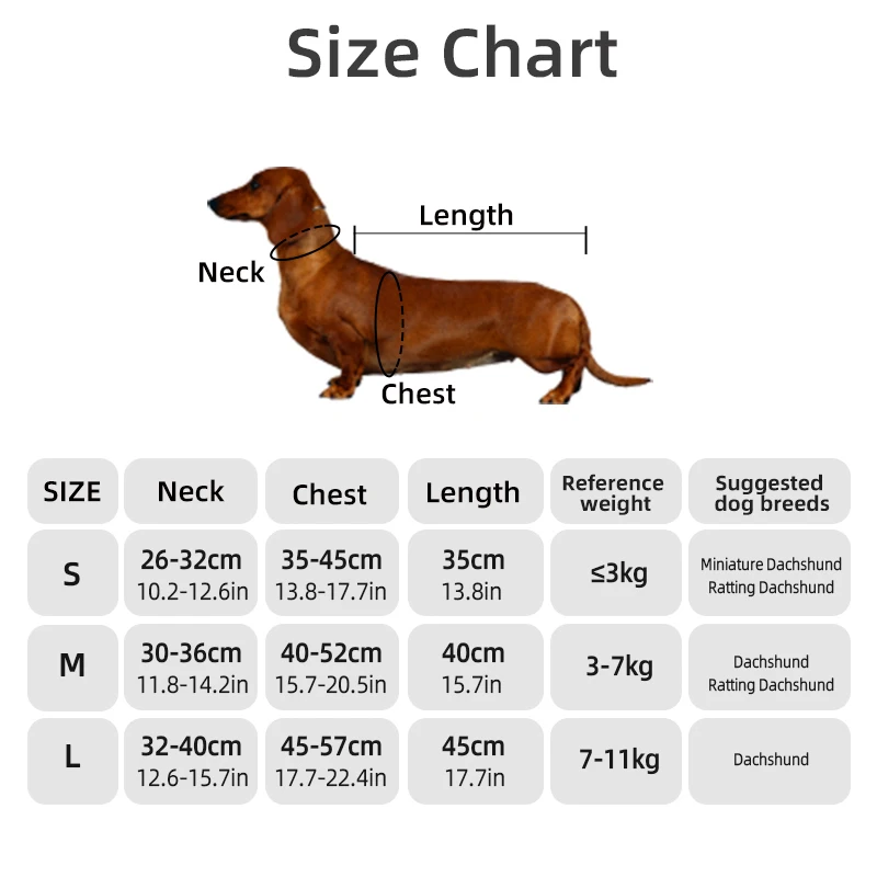 Dachshund Dog Winter Coat with Belly Warmer Thermal Fleece Lined Vest for Long Body Dogs Outdoor Warm Jacket with Snap Buttons
