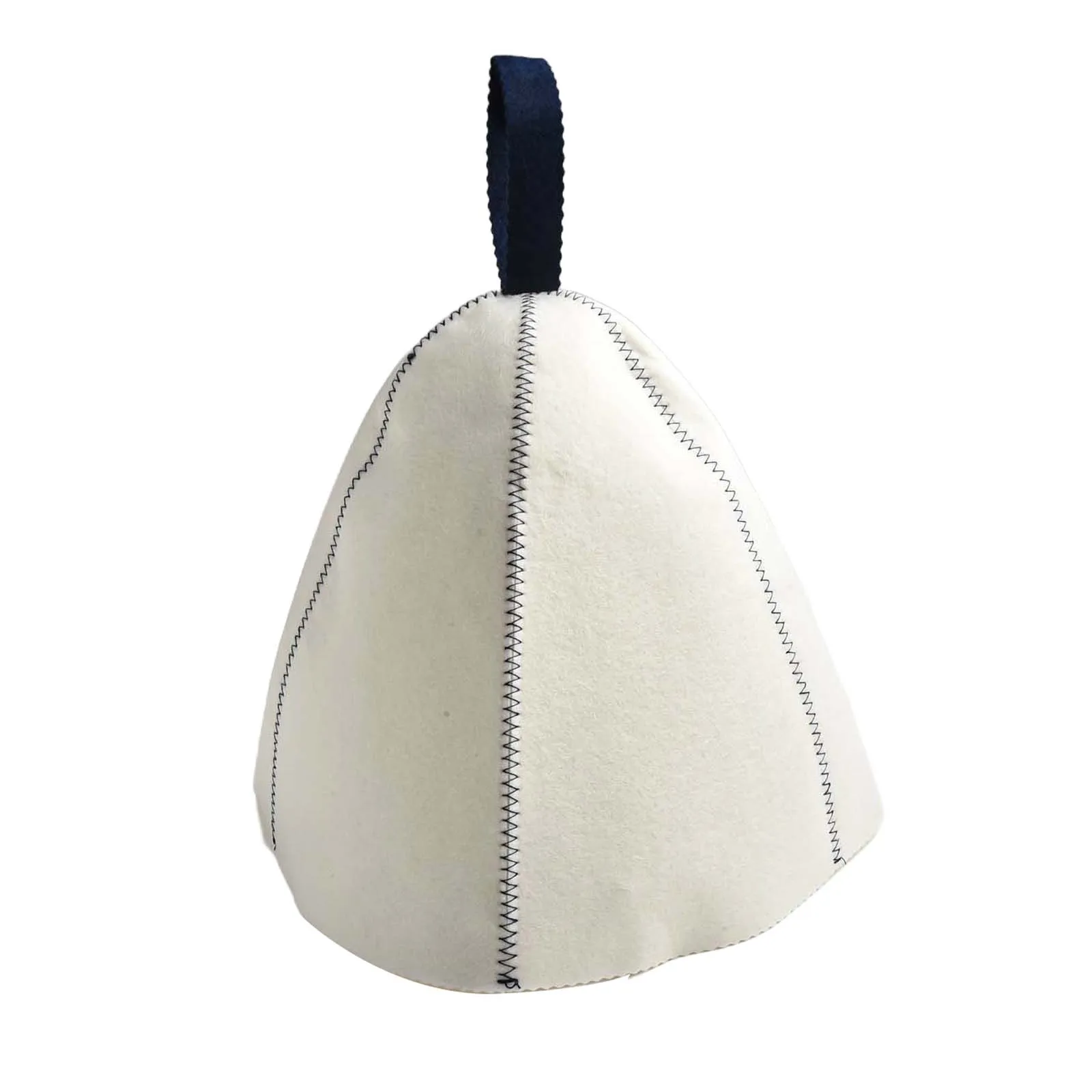 Heat Resistant Wool Felt Sauna Hat for Sauna Use Keeps Forehead Comfortable and Head Warm with Thickened Material