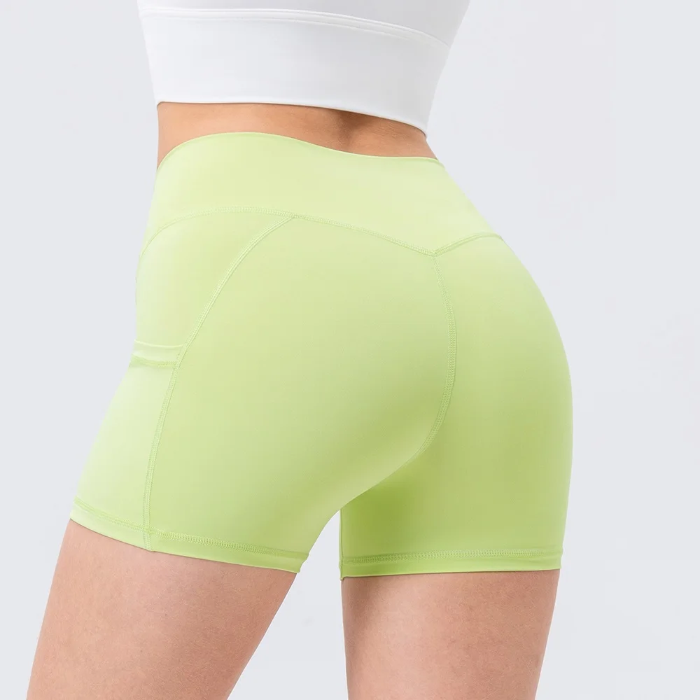شورت اليوغا النسائي شورت الجري الضيق عالي الخصر شورت رياضي للياقة البدنية مناسب لفستان التنس وما إلى ذلك 42456