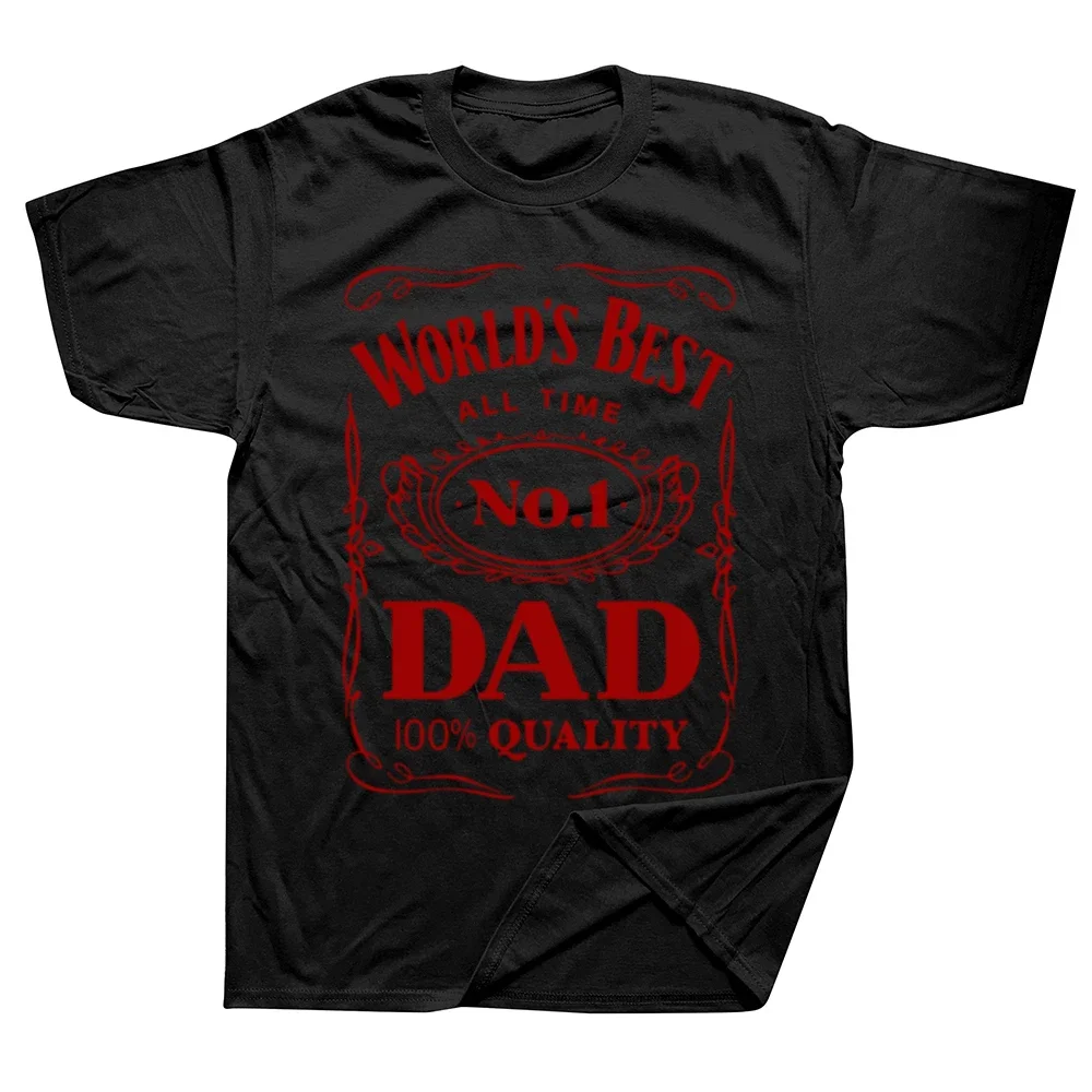 World´s Best Dad Daddy Father Funny Father's Day T-Shirt New Dad First Time Dad Classic T Shirt for Men Graphic Top Tees